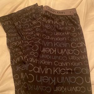 CK pajama bottoms